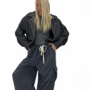 giubbotto modello bomber coat ear